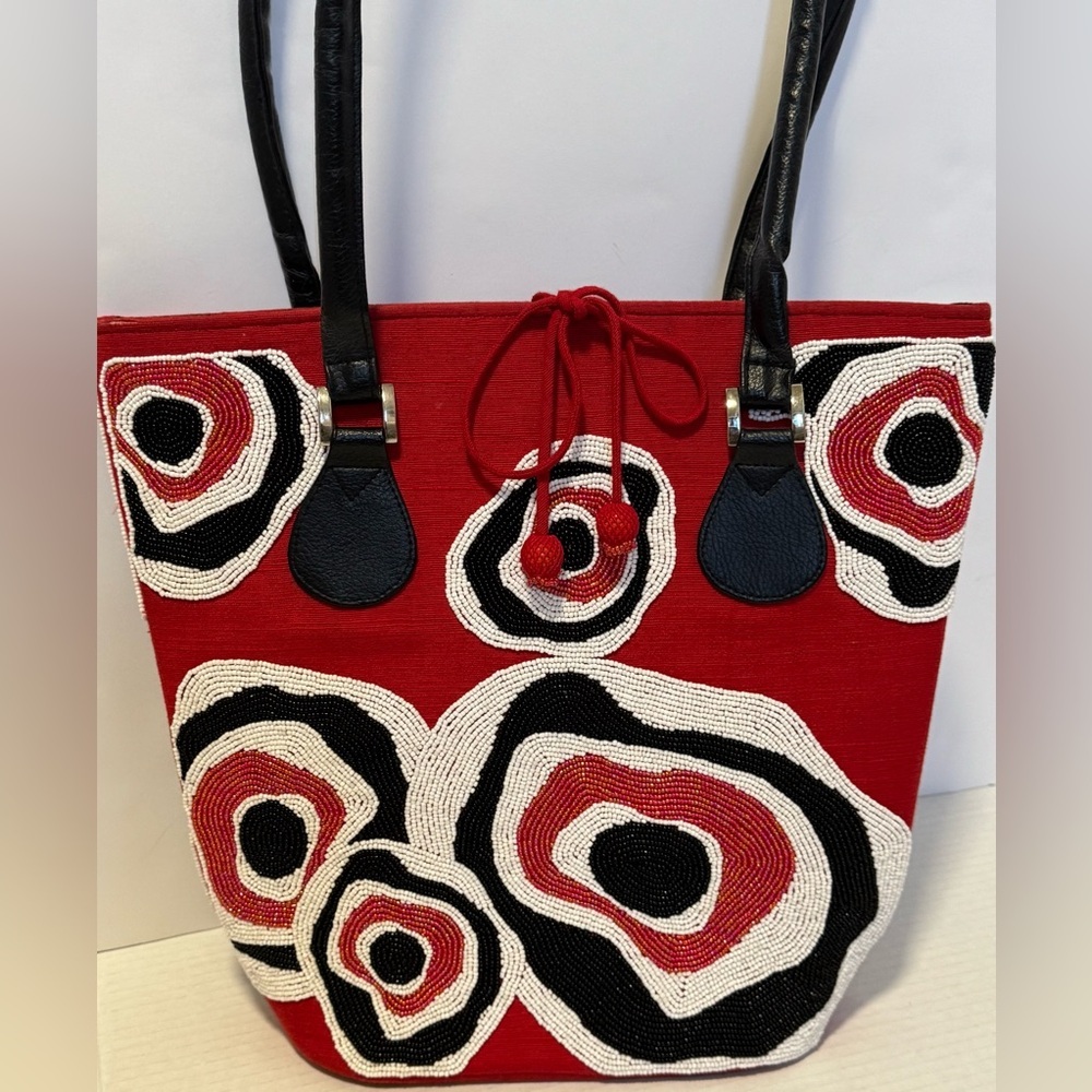 Kimberly Alan Beaded Handbag / tote bag